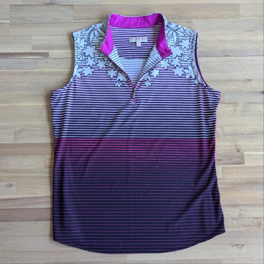 GLAMOUR by‎ TAIL Sleeveless Top Sz S